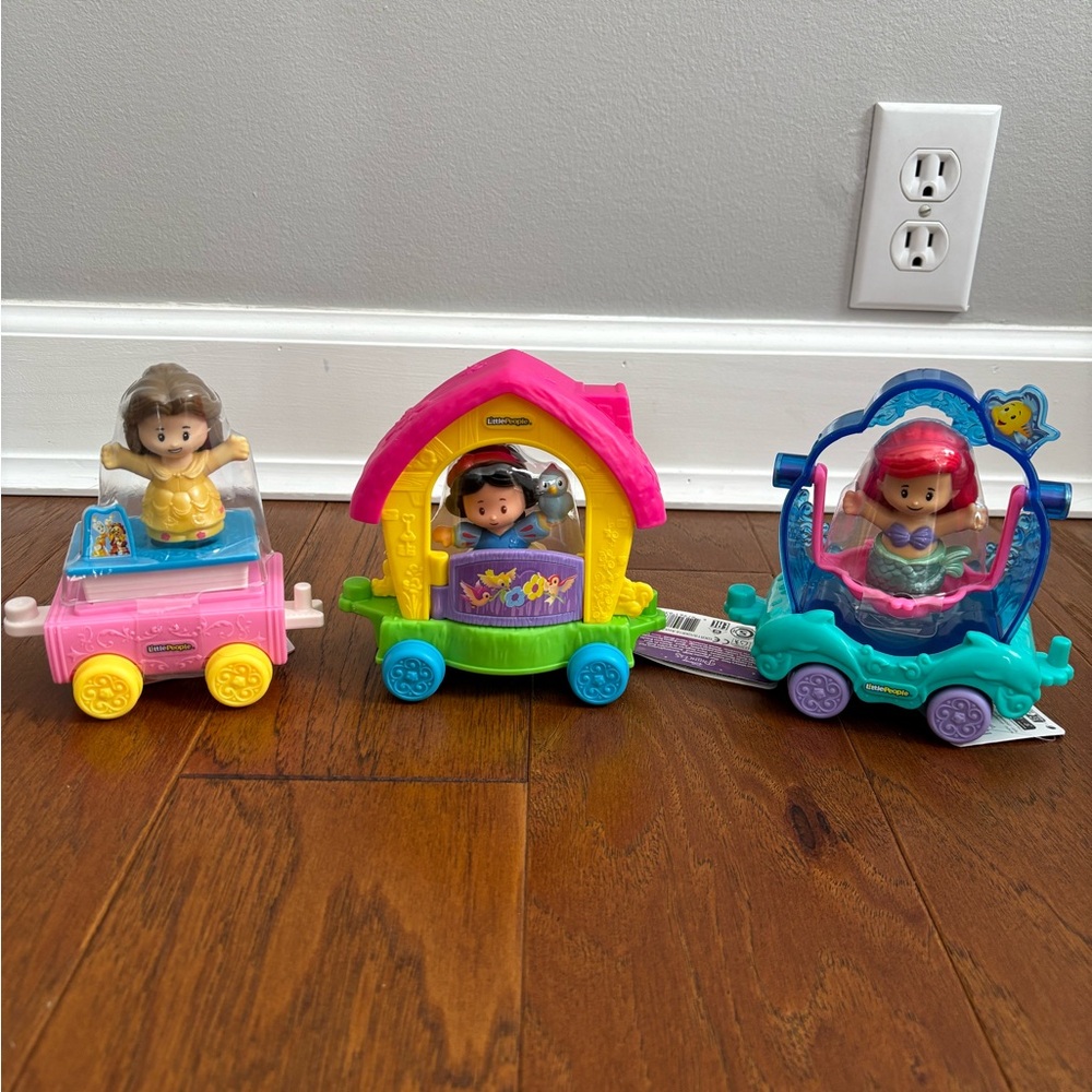 Set of 3 little people princess floats